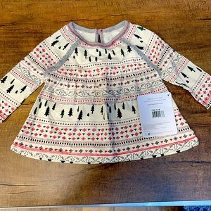 0-3 month Burt’s bees Christmas top